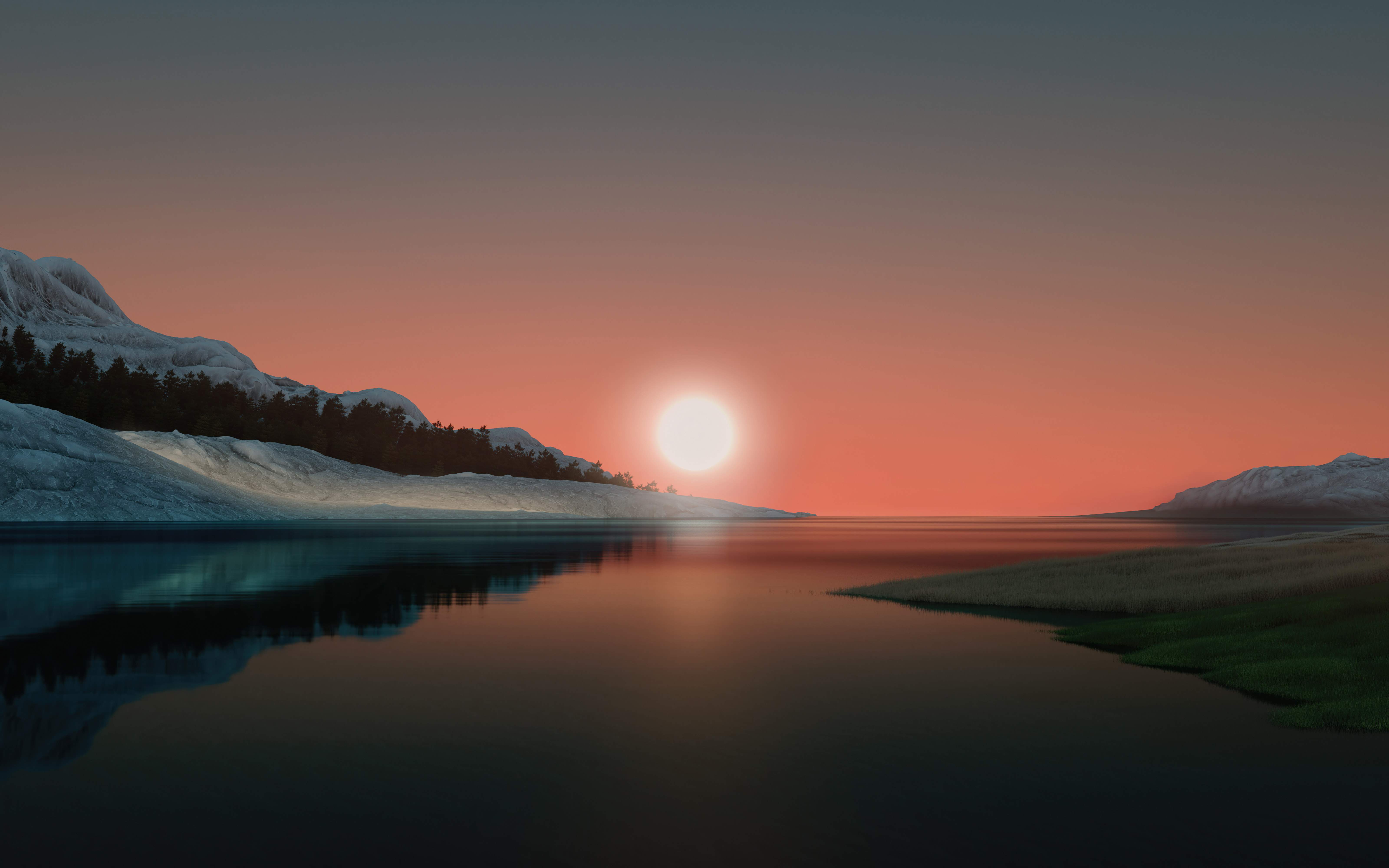 Windows 11 Official stock Wallpapers in 4k resolution