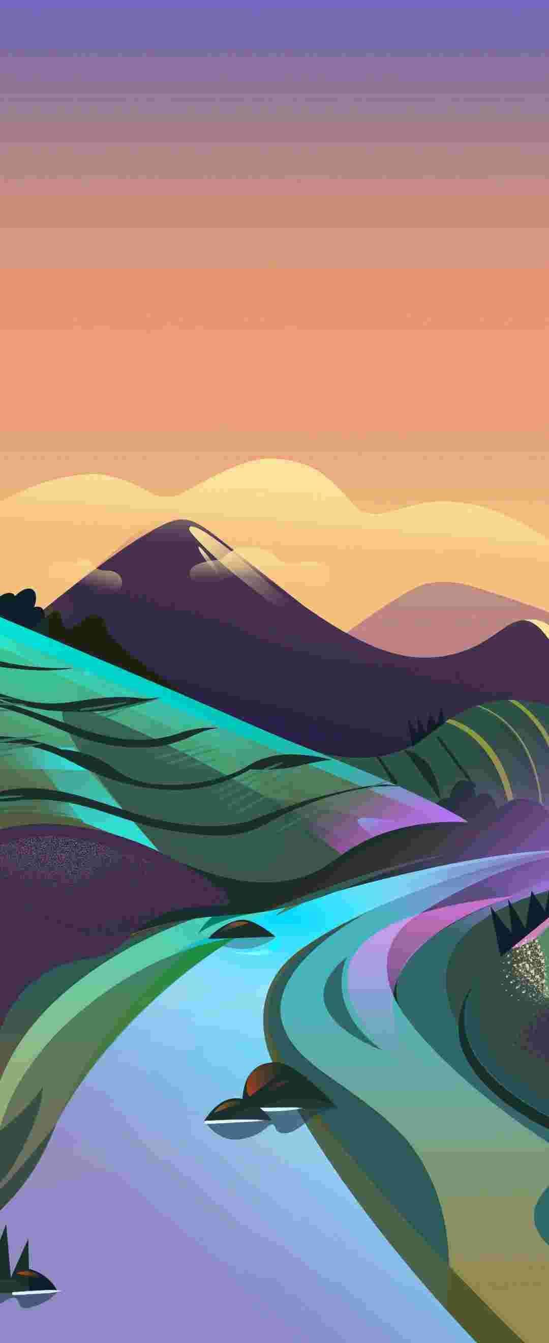 Tecno Phantom V Flip High Resolution Official Wallpapers
